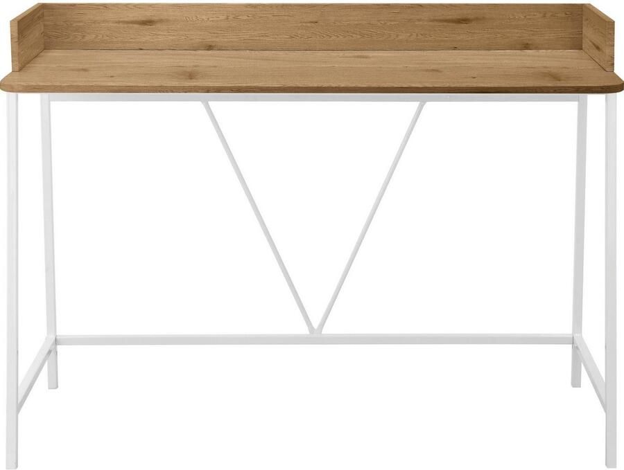 INOSIGN Bureau Jullian wit frame van metaal breedte 120 cm (1 stuk) - Foto 3
