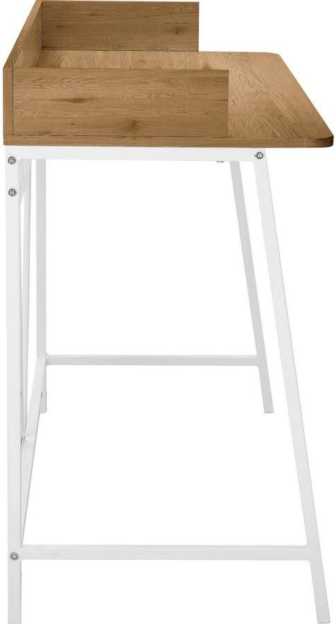 INOSIGN Bureau Jullian wit frame van metaal breedte 120 cm (1 stuk) - Foto 3