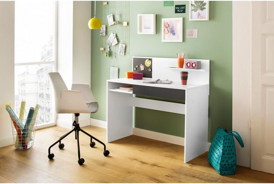 INOSIGN Bureau Magnet Magneetbord groot werkblad lade en plank - Foto 6
