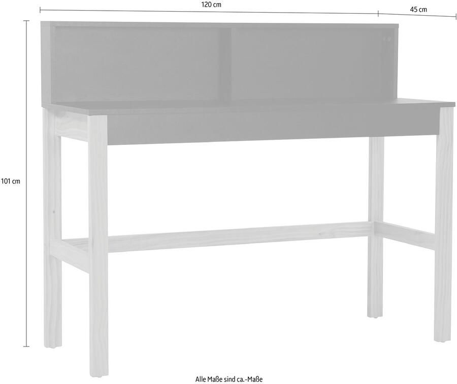 INOSIGN Bureau Melia Opzet met 2 vakken voor meer bergruimte - Foto 4