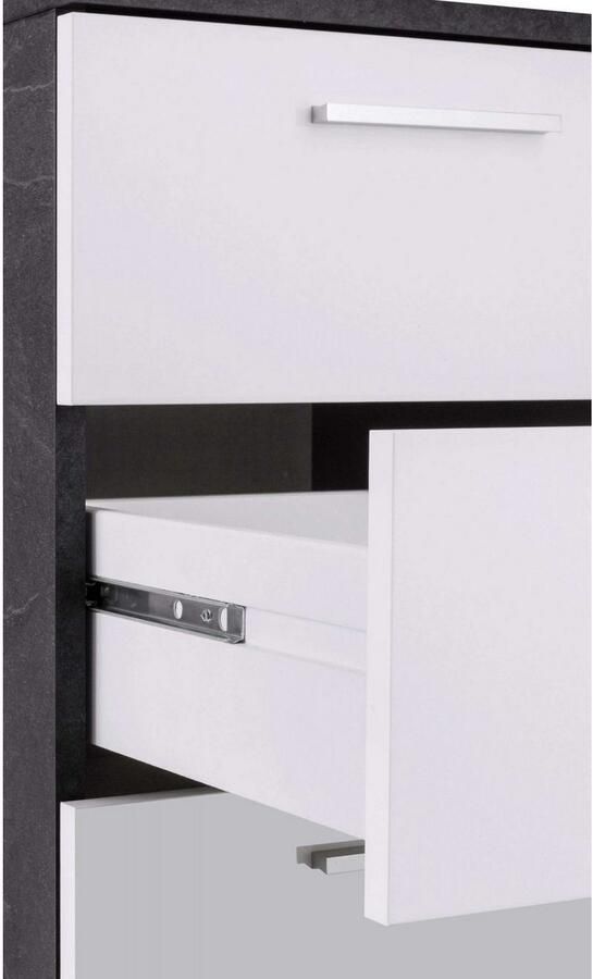 INOSIGN Hoekbureau New Selina Bureau lades met of zonder monitorsteun B 180 160 cm - Foto 2