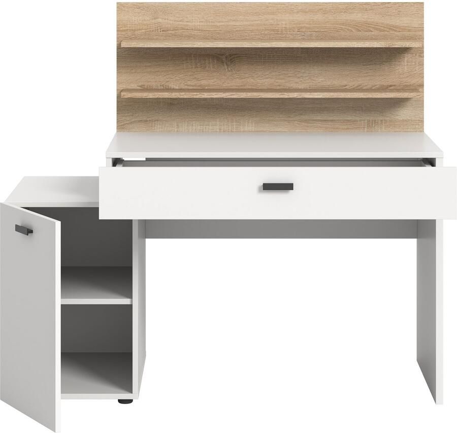 INOSIGN Bureau Ottelu Breedte 130cm 1 deur 1 lade 2 legplanken - Foto 2