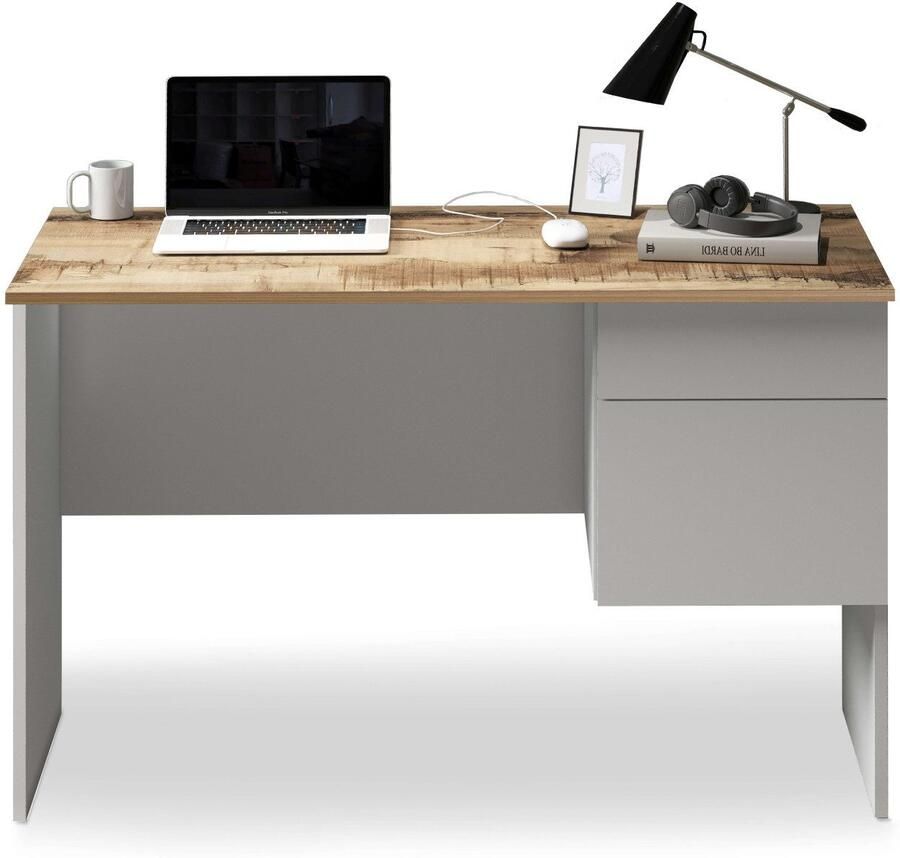 INOSIGN Bureau Sunrise kleine computertisch bureautafel met 1 deur & 1 lade tafelblad breedte 110 cm made in italy - Foto 11