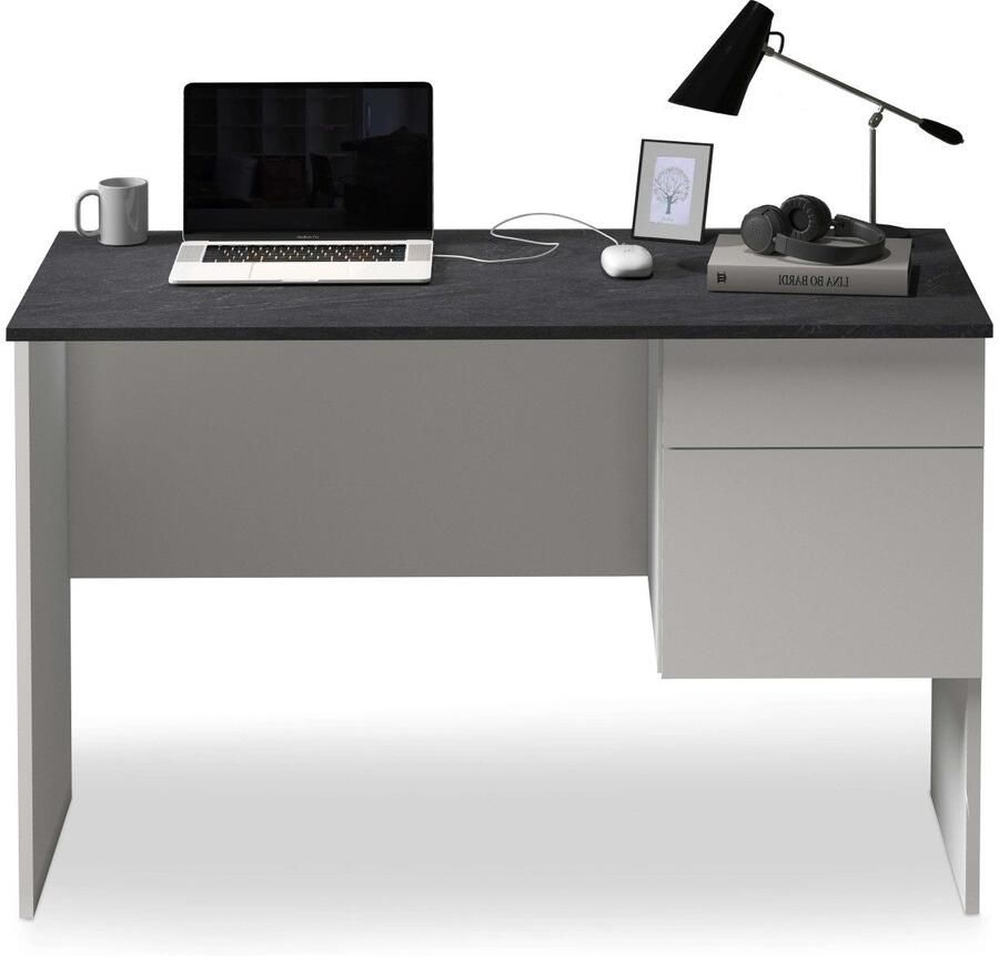 INOSIGN Bureau Sunrise kleine computertisch bureautafel met 1 deur & 1 lade tafelblad breedte 110 cm made in italy - Foto 11