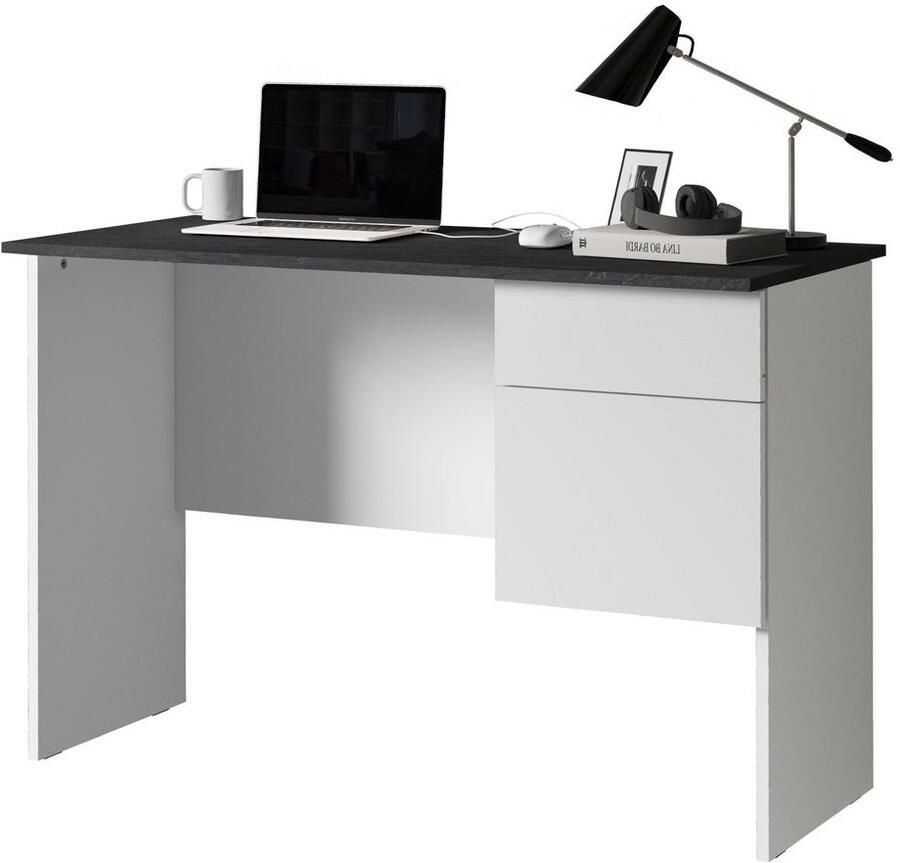 INOSIGN Bureau Sunrise kleine computertisch bureautafel met 1 deur & 1 lade tafelblad breedte 110 cm made in italy - Foto 8