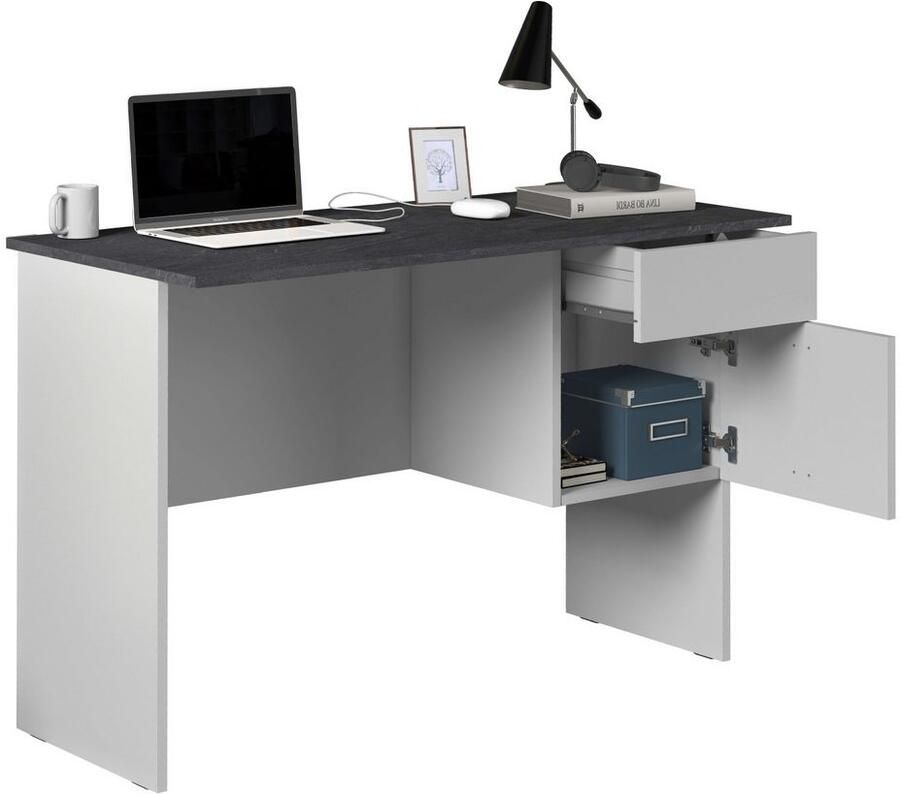INOSIGN Bureau Sunrise kleine computertisch bureautafel met 1 deur & 1 lade tafelblad breedte 110 cm made in italy - Foto 10
