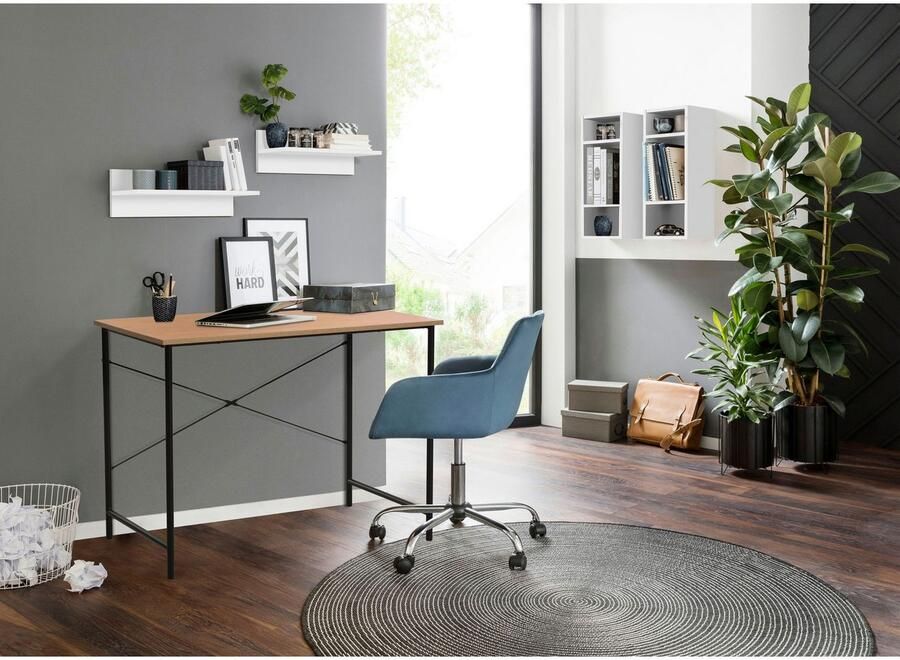 INOSIGN Bureau TALIA Computertafel stabiel metalen frame breedte 100 cm - Foto 3