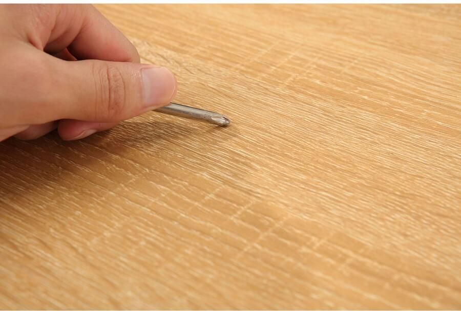 Home affaire Bureau COWELL Computertafel 3 opbergvakken stabiel metalen frame breedte 120 cm - Foto 9