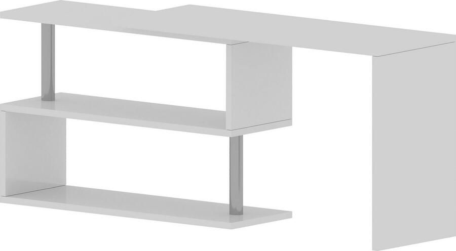 INOSIGN Bureau Volta Made in Italy multifunctioneel als computertafel hoekbureau of sideboard - Foto 18