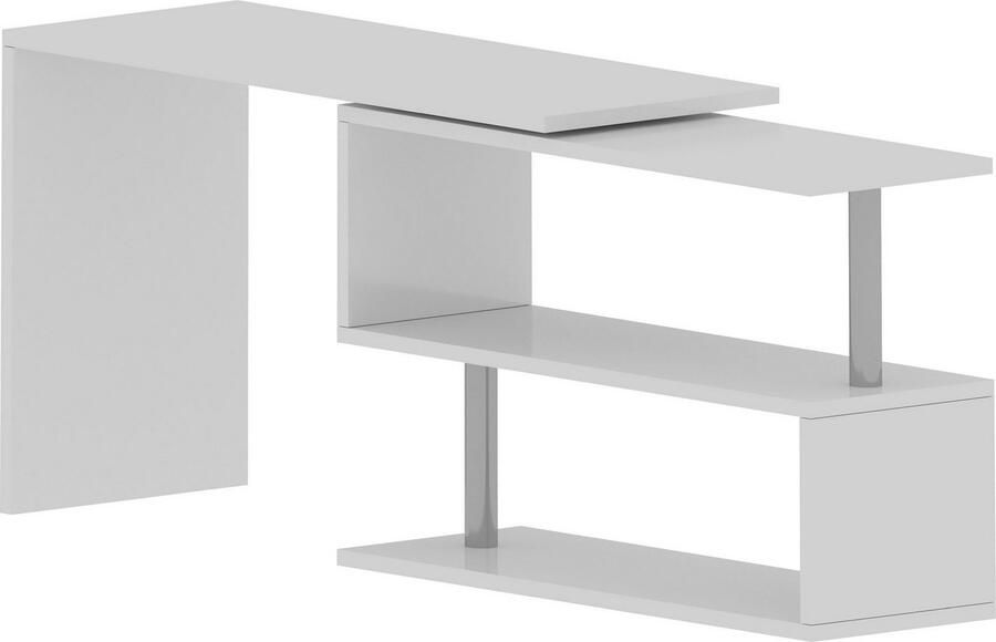 INOSIGN Bureau Volta Made in Italy multifunctioneel als computertafel hoekbureau of sideboard - Foto 10