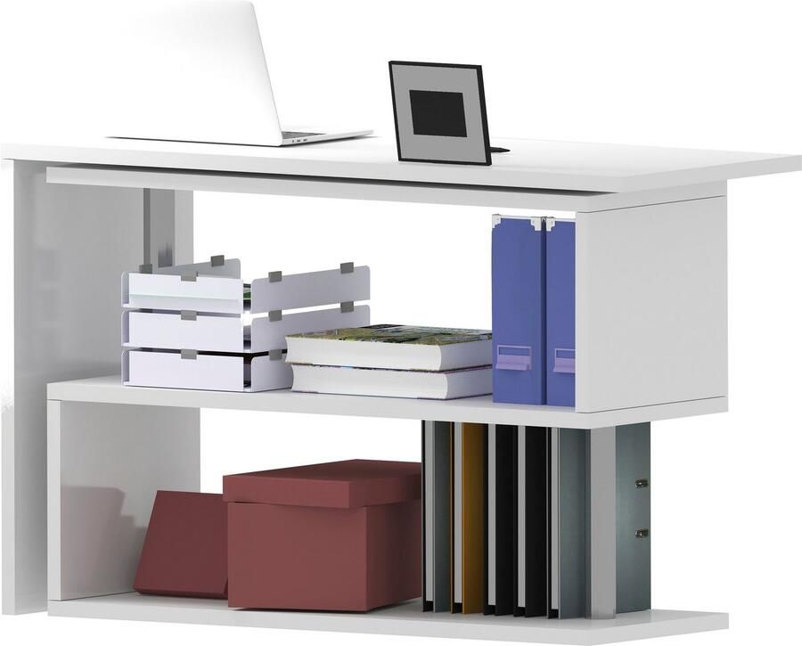 INOSIGN Bureau Volta Made in Italy multifunctioneel als computertafel hoekbureau of sideboard - Foto 6