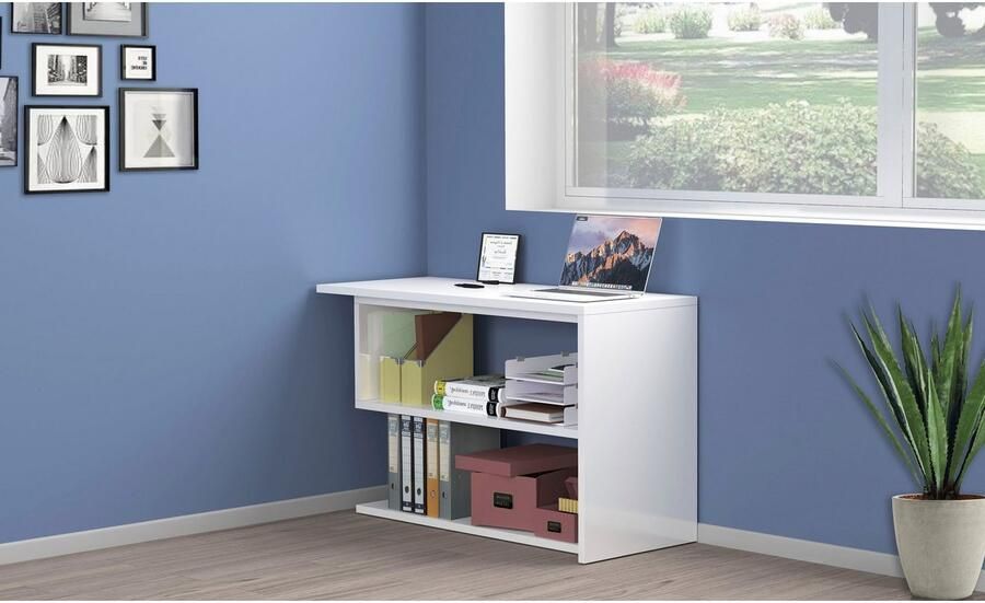 INOSIGN Bureau Volta Made in Italy multifunctioneel als computertafel hoekbureau of sideboard - Foto 17