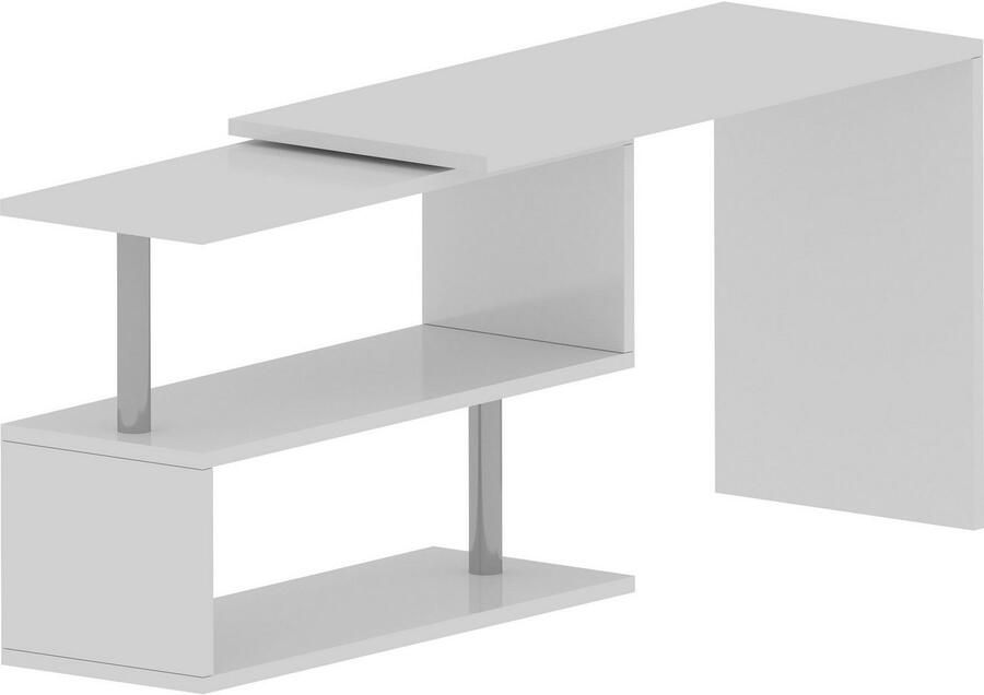 INOSIGN Bureau Volta Made in Italy multifunctioneel als computertafel hoekbureau of sideboard - Foto 8