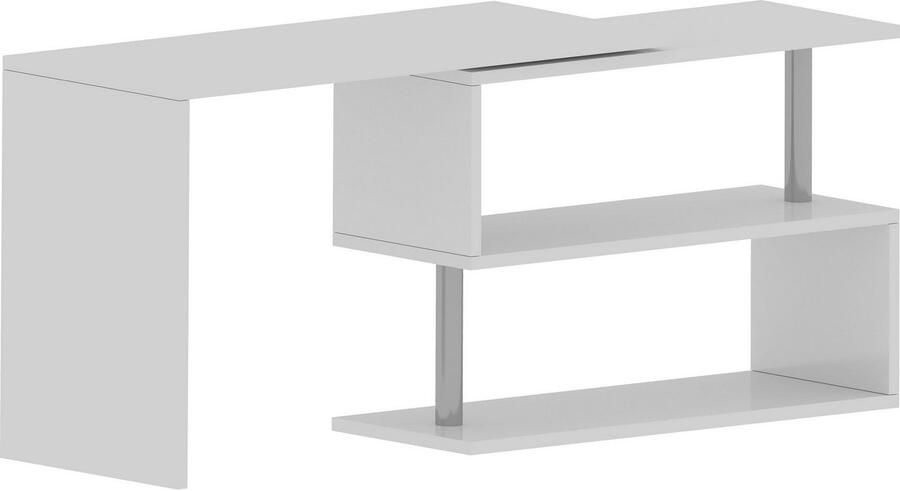 INOSIGN Bureau Volta Made in Italy multifunctioneel als computertafel hoekbureau of sideboard - Foto 19