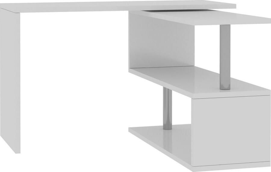 INOSIGN Bureau Volta Made in Italy multifunctioneel als computertafel hoekbureau of sideboard - Foto 12