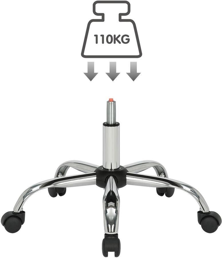 INOSIGN Bureaustoel Cesano elegante bureaustoel comfortabele bekleding fluwelen stoel - Foto 2