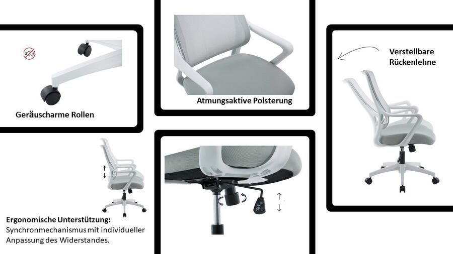 INOSIGN Bureaustoel Imperia comfortabele bureaustoel - Foto 12