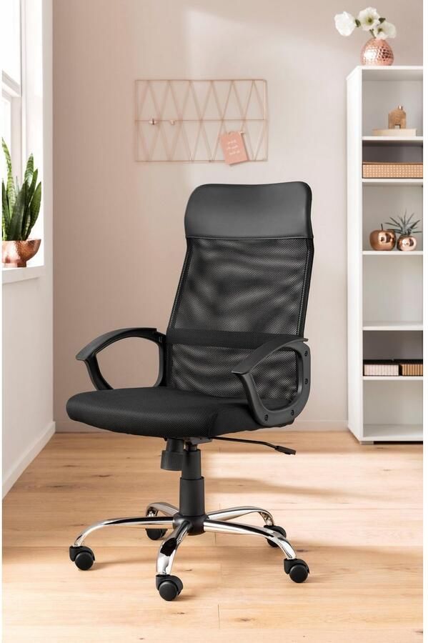 INOSIGN Bureaustoel Kirsten bureaustoel met ventilerende stof achter - Foto 2