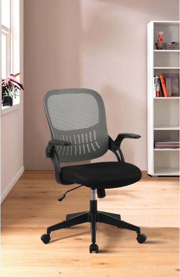 INOSIGN Bureaustoel Paisley comfortabele en ademende bekleding met armleuningen - Foto 3