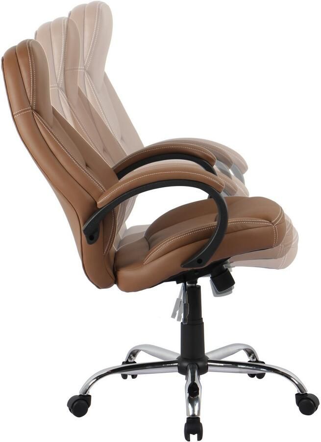 INOSIGN Bureaustoel Veronika Bureaustoel comfortabel gepolsterd kunstleer