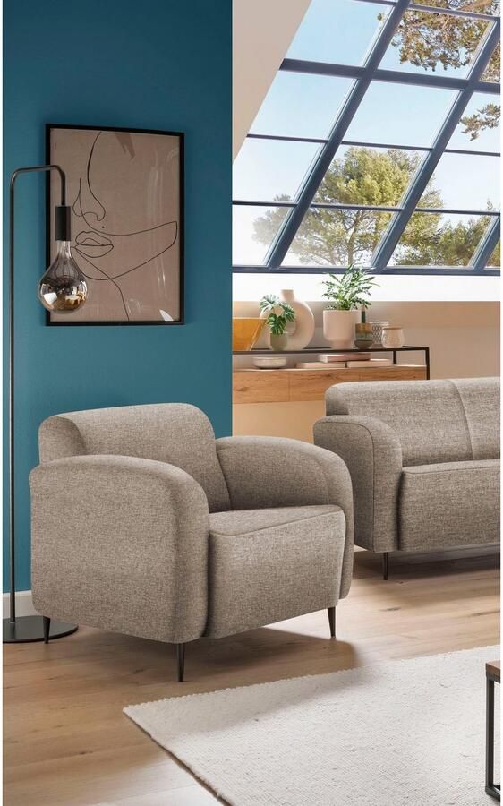 INOSIGN Cocktailfauteuil Marron ook verkrijgbaar als 2-zits en 3-zits - Foto 4