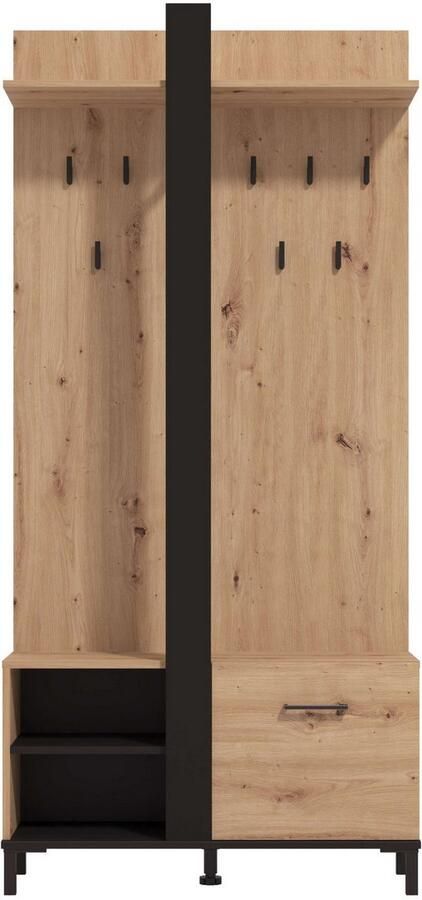 INOSIGN Compact kapstokmeubel Capitello compacte garderobe halgarderobe dielenkast breedte 90 cm - Foto 5