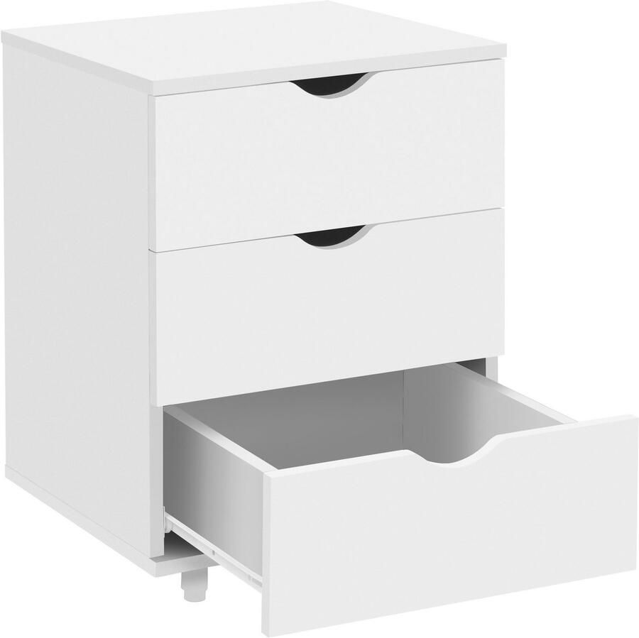 INOSIGN Container Bureaucontainer Brody met 3 lades bodencompensatie voeten breedte 40 cm