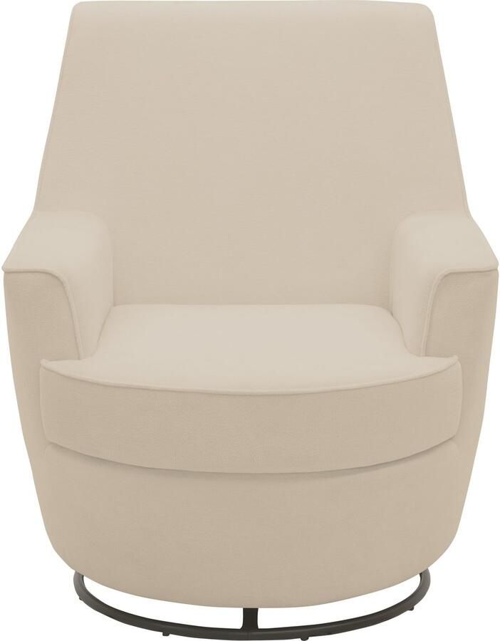 INOSIGN Draaibare fauteuil Hetty draaistoel met kantelfunctie en poef leesstoel armstoel (set 2 stuks) - Foto 7