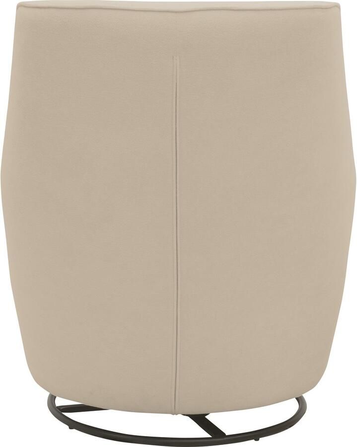 INOSIGN Draaibare fauteuil Hetty draaistoel met kantelfunctie en poef leesstoel armstoel (set 2 stuks) - Foto 6