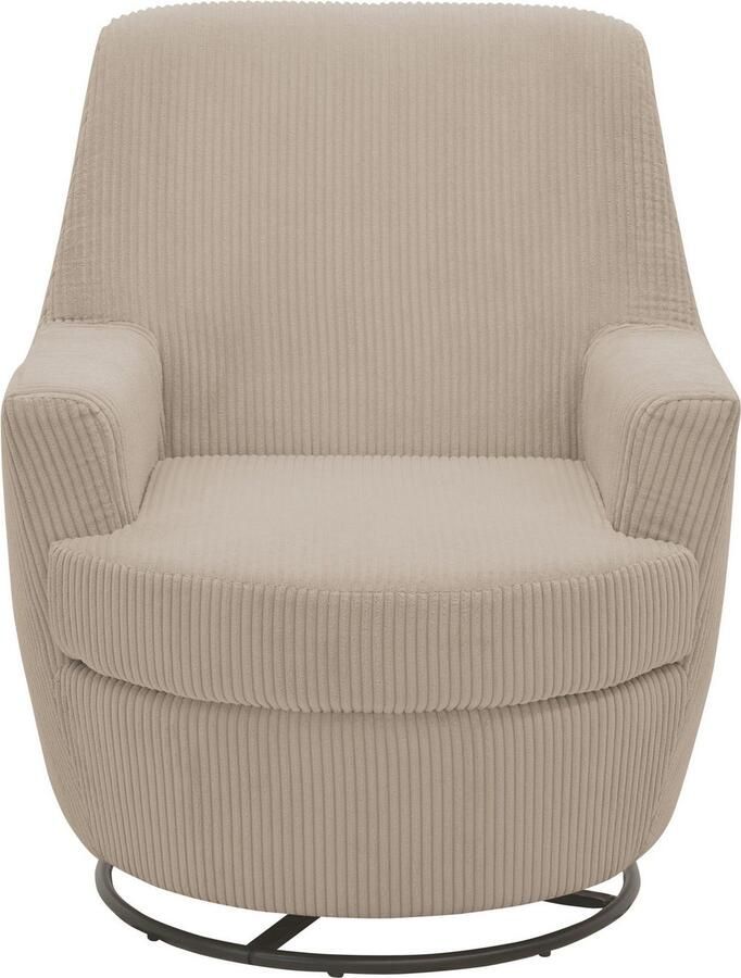INOSIGN Draaibare fauteuil Hetty draaistoel met kantelfunctie en poef leesstoel armstoel (set 2 stuks) - Foto 7