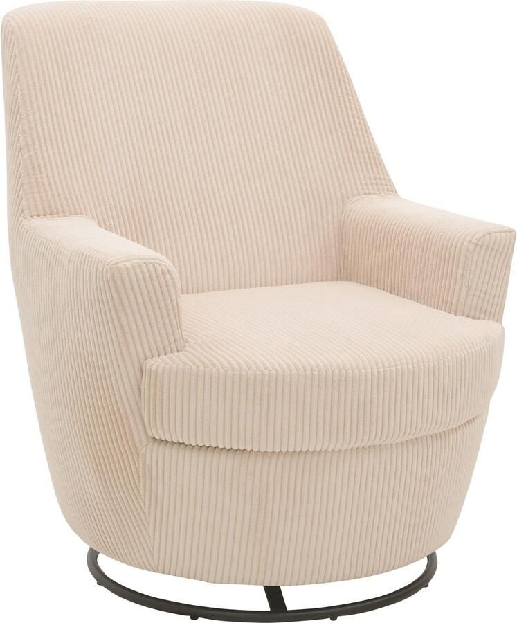 INOSIGN Draaibare fauteuil Hetty draaistoel met kantelfunctie en poef leesstoel armstoel (set 2 stuks) - Foto 6