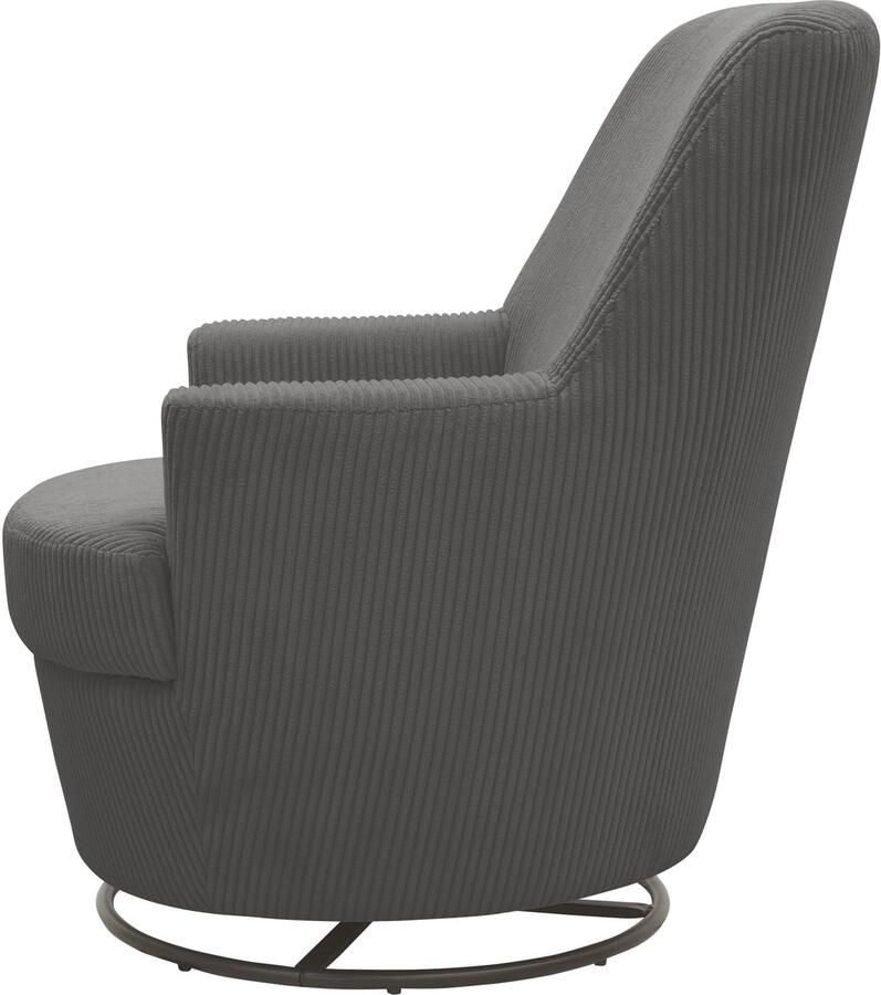 INOSIGN Draaibare fauteuil Hetty draaistoel met kantelfunctie en poef leesstoel armstoel (set 2 stuks) - Foto 4