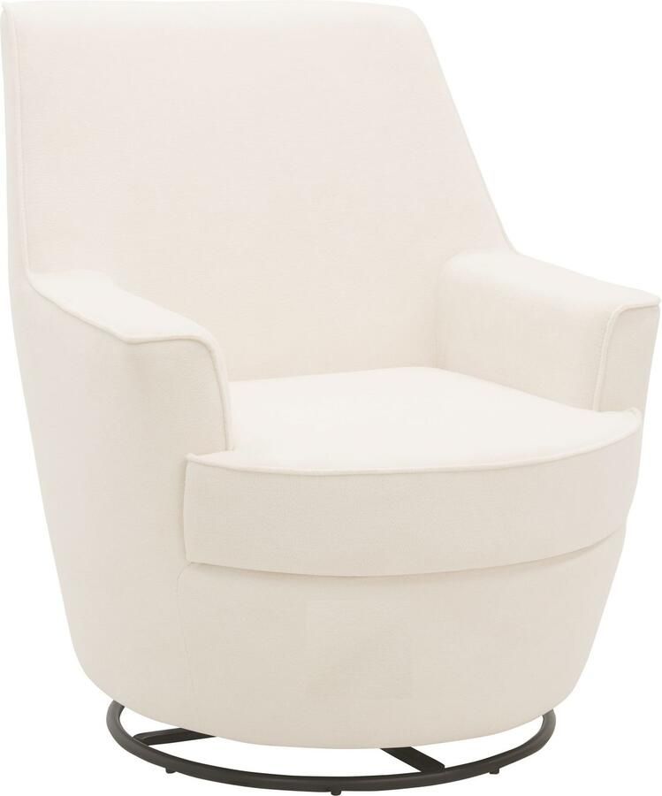 INOSIGN Draaibare fauteuil Hetty draaistoel met kantelfunctie en poef leesstoel armstoel (set 2 stuks) - Foto 3