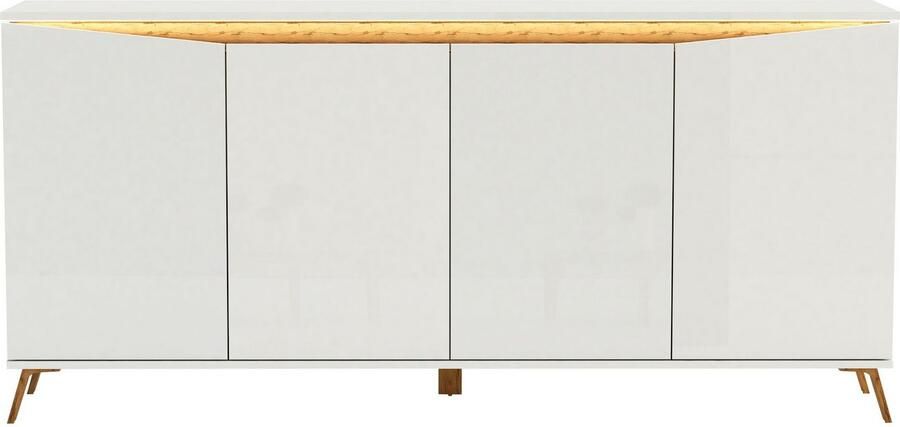 INOSIGN Dressoir ALADINO Breedte 184 cm compleet hoogglans zonder verlichting - Foto 6