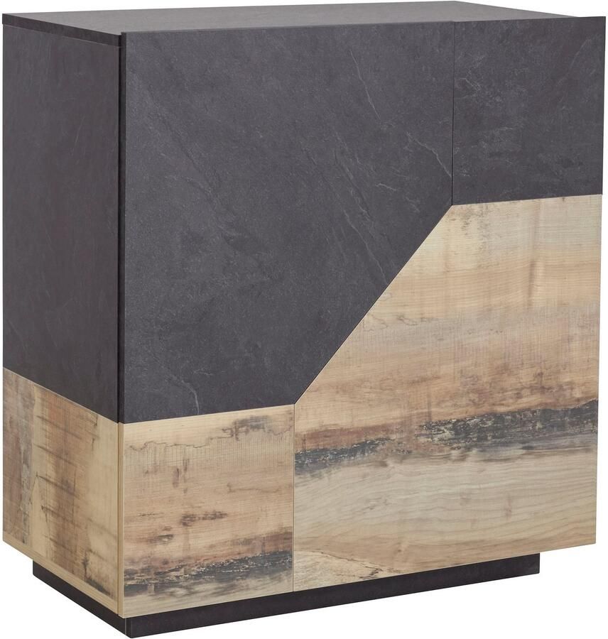 INOSIGN Dressoir ALIEN commode kast dressoir met 2 deuren en 2 vakken