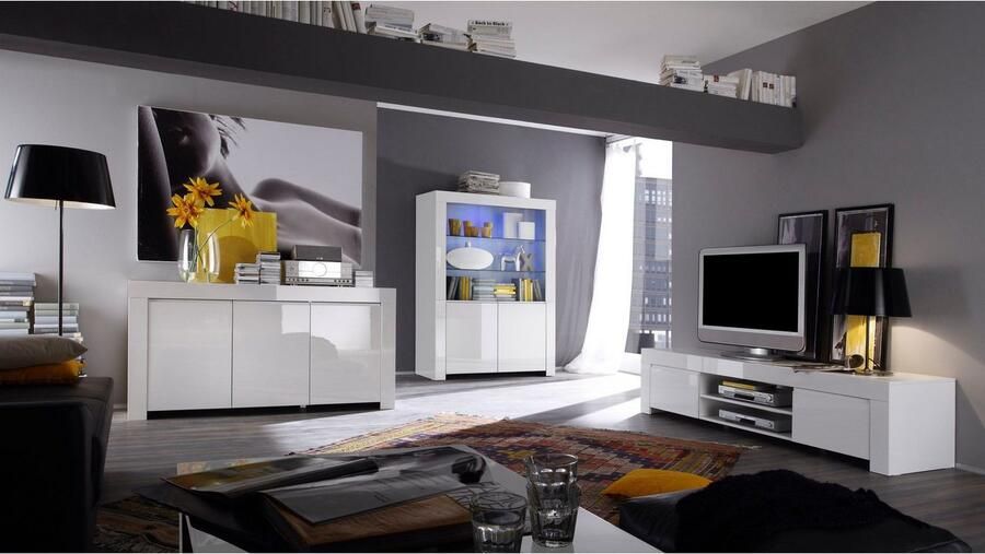 INOSIGN Tv-meubel Amalfi TV-board Breedte 140 cm of 190 cm - Foto 2