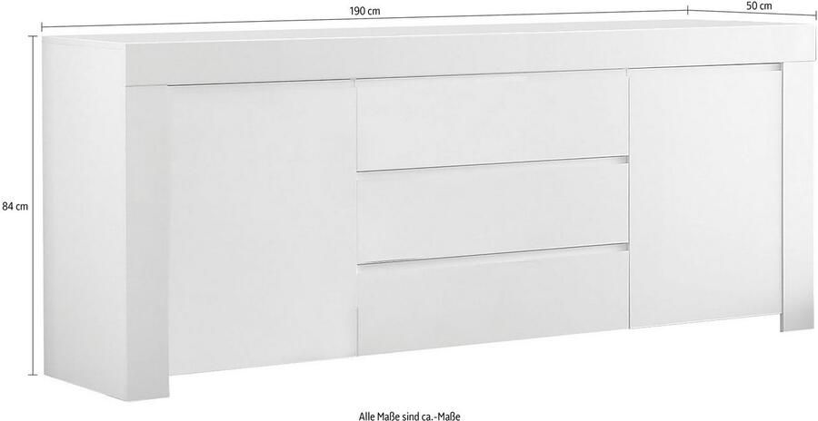 INOSIGN Dressoir Amalfi Breedte 190 cm - Foto 2