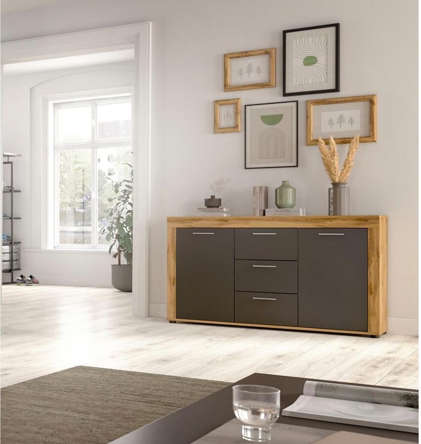 INOSIGN Dressoir Aosta breedte 125 cm in verschillende kleuruitvoeringen