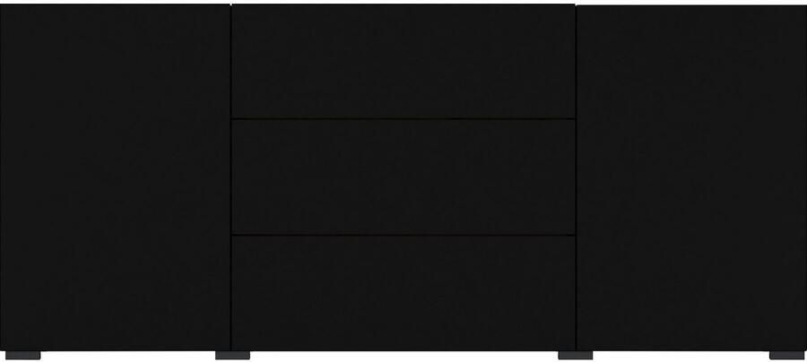 INOSIGN Dressoir Ava breedte 140 cm hangend en staand te monteren moderne grepless commode ladekast 2 deuren 3 lades - Foto 8