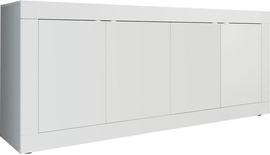 INOSIGN Dressoir Basis breedte 207 cm commode 4 deuren dressoir Metalen handgreep moderne frame-uitstraling veel opbergruimte kleurkeuze - Foto 6