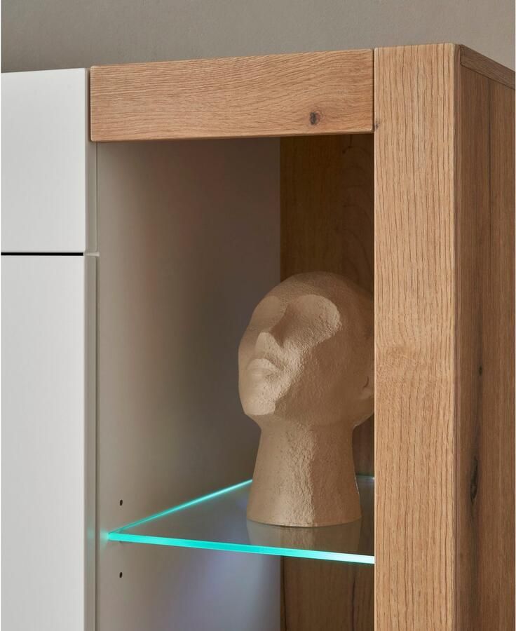 INOSIGN Dressoir Brixen moderne commode opberg element in eik Evoke decor Metalen grepen voldoende opbergruimte veelzijdig toepasbaar - Foto 2