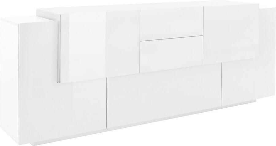 INOSIGN Dressoir Coro commode kast buffet greeploos met legplanken - Foto 5