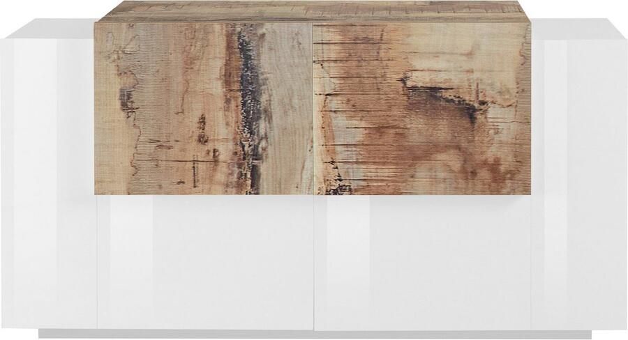 INOSIGN Dressoir Coro commode kast buffet greeploos met legplanken - Foto 5