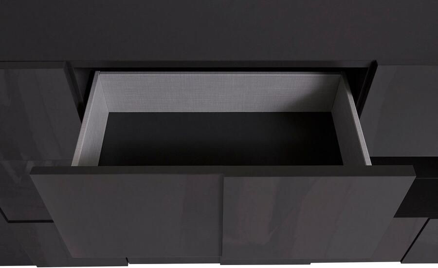 INOSIGN Dressoir Dama Breedte 241 Commode 2 deuren en 4 lades Dressoir Front in 3D-uiterlijk veel opbergruimte verschillende kleuren - Foto 6