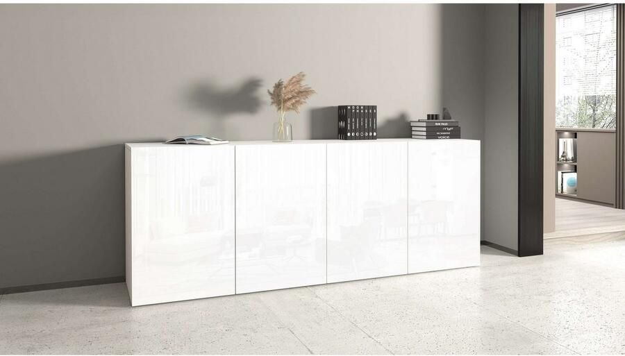 INOSIGN Dressoir Egypt Ladekast Kast Buffet greeploos - Foto 11