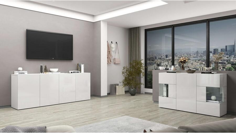 INOSIGN Dressoir Egypt Ladekast Kast Buffet greeploos - Foto 12