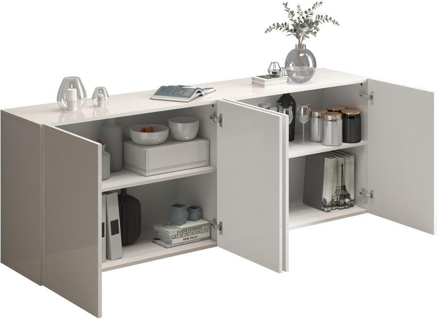 INOSIGN Dressoir Egypt Ladekast Kast Buffet greeploos - Foto 8