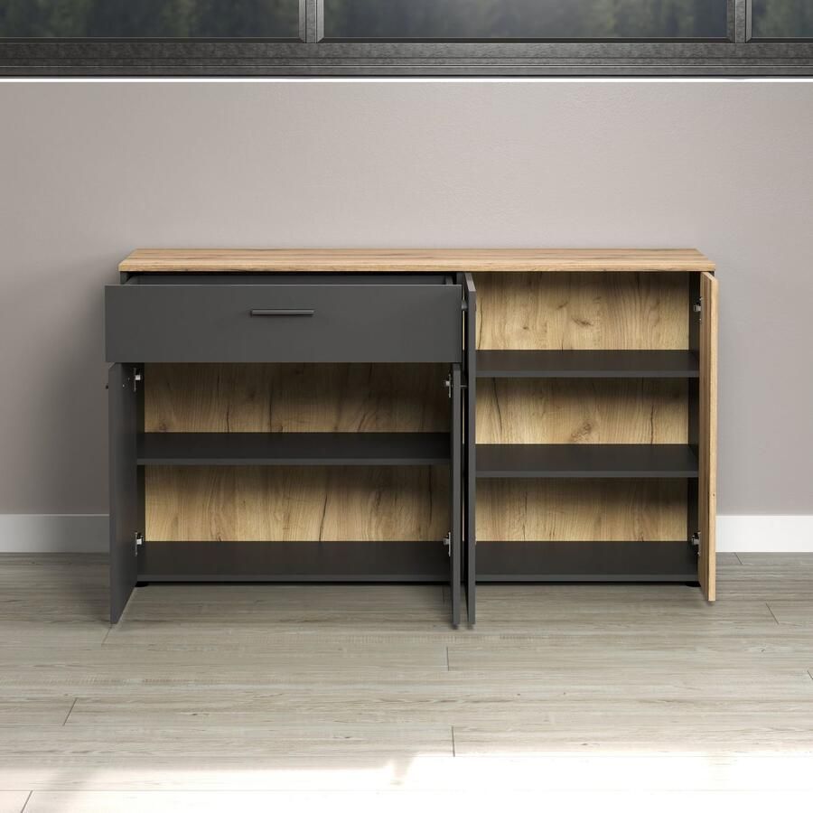 INOSIGN Dressoir Estepona Commode Akoestisch paneel-look Breedte 150 cm (1 stuk) - Foto 3