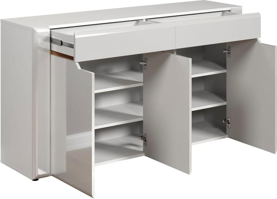 INOSIGN Dressoir Graz Afm. gemonteerd (B D H in cm): 150x39x84 hoogglansfront (1 stuk) - Foto 8