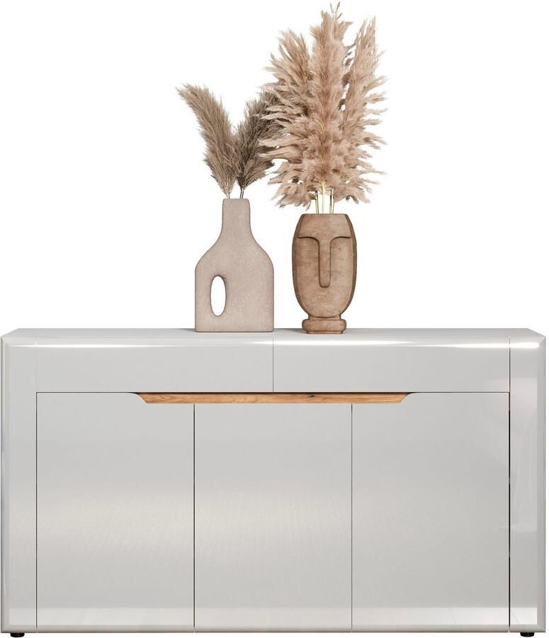 INOSIGN Dressoir Graz Afm. gemonteerd (B D H in cm): 150x39x84 hoogglansfront (1 stuk) - Foto 5